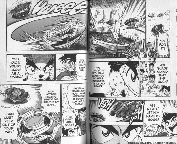 Bakuden Shoot Beyblade Chapter 6.3 21